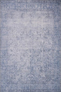 Loloi Loren Collection LQ-09 Slate 2'-3" x 3'-9" Accent Rug