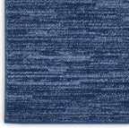 Nourison Home Nourison Essentials Navy Blue 7' x Square Area Rug - Easy Clean, Non Shedding, Bed Room, Living Room, Dining Room, Kitchen (7' x Square)
