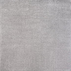 Eyely UES100K-9SQ Supersoft Haze Solid Low-Pile Indoor Area Rug, Coastal, Bohemian, Minimalist, Classic, Casual for Bedroom,Kitchen,Living Room,Non Shedding,Easy-Washing, Gray, 9' Square