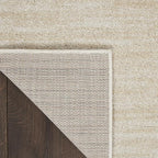 Nourison Home Nourison Essentials Ivory Beige 5' x 7' Area Rug - Easy Clean, Non Shedding, Bed Room, Living Room, Dining Room, Kitchen (5' x 7')