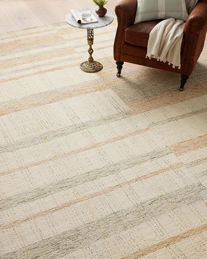 Loloi Chris Loves Julia Chris Collection CHR-04 Natural/Multi 3'-6'' x 5'-6'', .50" Pile Height, Accent Rug