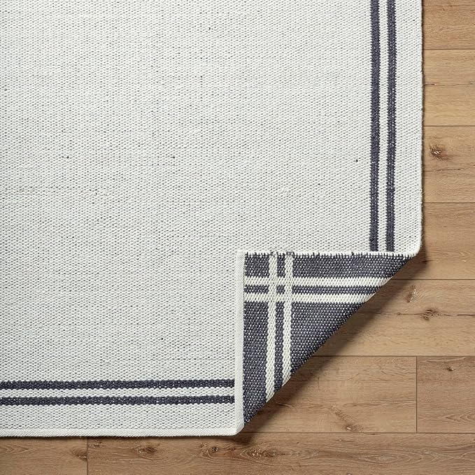 Mark&Day Wool Rugs, 4x6 Janmichael Cottage Off-White Area Rug, White Carpet for Living Room, Bedroom or Kitchen (3'6" x 5'6")