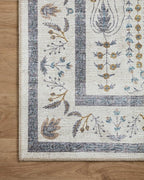 Loloi Rifle Paper Co. Maison Collection MAO-05 Wisteria Cream 7'-6" x 9'-6", .19" Pile Height, Area Rug