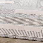 Well Woven Brer Beige Abstract Geometric Tribal Area Rug 3x5 (3'11" x 5'3")