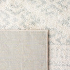SAFAVIEH Tulum Collection Area Rug - 6'7" Round, Ivory & Light Grey, Moroccan Boho Tribal Design, Non-Shedding & Easy to Clean, Ideal for Living Room, Bedroom, Dining Space (TUL272G)