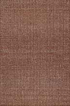 Rugs USA 7'6" x 9'6" Melrose Checked Wool Indoor Area Rug, Contemporary Farmhouse Chestnut/Ivory for Living Room, Bedroom, Office, Entryway, Hallway