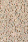 Dash & Albert Ashmore Multi Hand Micro Hooked Wool Rug, 7.5 X 9.5 Feet, Multicolored Geometric Pattern