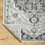 Livabliss Odelia Vintage Bohemian Area Rug,2' x 3',Black