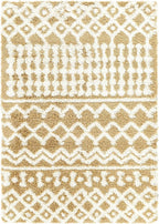 Livabliss Hapsburg Moroccan Shag Area Rug,7'10" x 10'3",Camel