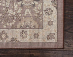 Unique Loom Espahan Collection Area Rug - Cape Cod (9'x 12' Rectangle, Brown/ Beige)