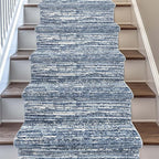 Well Woven Custom Size Hallway & Stair Runner- Harlow Delphi Taupe 31 Inches Wide x 45 Feet Long Runner (31" x 45') Runner Rug - Modern Stripes Pattern, Ultra-Soft, Easy-Clean