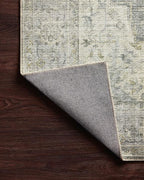 Loloi Skye Collection SKY-12 Charcoal/Dove 8'-0" x 8'-0" Round Area Rug