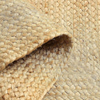 REDEARTH · Rectangular Area Rug - 2'x3' Braided Natural Jute with Non-Skid Backing - Handwoven Boho Rug for Bedroom, Kitchen, Living Room - Aesthetic Home Decor - Durable Handmade Rug, Set of 2