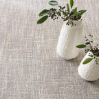 Dash and Albert Crosshatch Wool Area Rug - 2' x 3' Dove Grey Solid Hand Micro Hooked Accent Rug - Durable, High Traffic Areas Bedroom, Hallway, Stairs