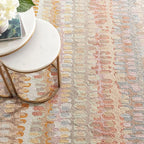 Dash and Albert Paint Chip Wool Area Rug - 3' x 5' Stone Graphic Hand Micro Hooked Accent Rug - Durable, High Traffic Areas Hallway, Living Room, Stairs