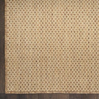 Nourison Home Courtyard Jute 2' x 6' Area Rug - Easy Clean, Non Shedding, Bed Room, Living Room, Dining Room, Kitchen (6' Runner)