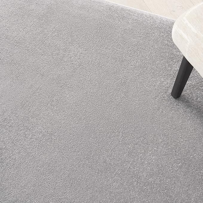 Nourison Home Nourison Essentials Silver Grey 5' x 7' Area Rug - Easy Clean, Non Shedding, Bed Room, Living Room, Dining Room, Kitchen (5' x 7')