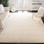 SAFAVIEH Area Rug 8x10 - Adirondack Collection - Large - Champagne & Cream, Modern Ombre Design, Non Shedding & Easy to Clean, Ideal for Living Room, Bedroom, Office, Dining Space (ADR113W)