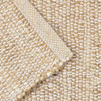 REDEARTH · Jute Cotton Area Rug - 2'x3' Rectangular Rug, Sustainable Handwoven, Non-Shedding, Soft & Durable – Reversible, Neutral Tones for Home Décor in Living Room, Dining Room, Bedroom, Set of 2