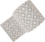 Well Woven Custom Size Hallway Stair Runner - Choose Your Length - Ainsley Grey Diamond Trellis Geometric Tribal - 27 Inches Wide x 99 Feet Long Runner (27" x 100' Runner) Rug