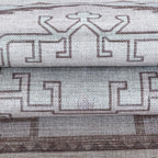 Fame Living Washable Area Rug. Modern Farmhouse. Vintage. Turkish. Bohemian. Distressed. Oriental. Traditional. Rugs for Living Room. Dining. Bedroom. Office. Entryway. Foyer. (856BrC, 9'5" x 14')