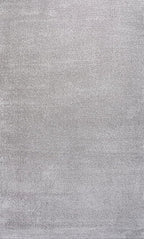 Eyely UES100K-14 Supersoft Haze Solid Low-Pile Indoor Area Rug, Coastal, Bohemian, Minimalist, Classic, Casual for Bedroom,Kitchen,Living Room,Non Shedding,Easy-Washing, Gray, 10 X 14