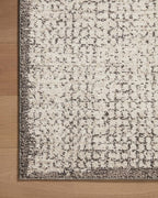Loloi Darby Collection DAR-04 Ivory/Stone 6'-7" x 9'-3" Area Rug