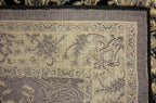 Unique Loom Sialk Hill Collection Area Rug - Washington (2' 11" x 16' 5" Runner Black/Gray)