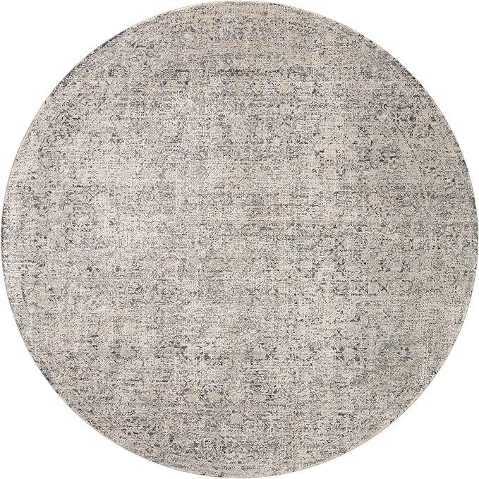 Loloi Amber Lewis Alie Collection ALE-01 Stone/Mist 2'-7'' x 12'-0'', .13'' Pile Height, Runner Rug