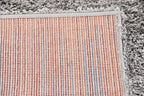 Unique Loom Solid Shag Collection Area Rug (2' x 6' 5" Runner, Cloud Gray)