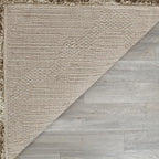 SAFAVIEH Dallas Shag Collection Area Rug - 10' x 14', Beige & Ivory, Trellis Design, Non-Shedding & Easy Care, 1.5-inch Thick Ideal for High Traffic Areas in Living Room, Bedroom (SGD257D)