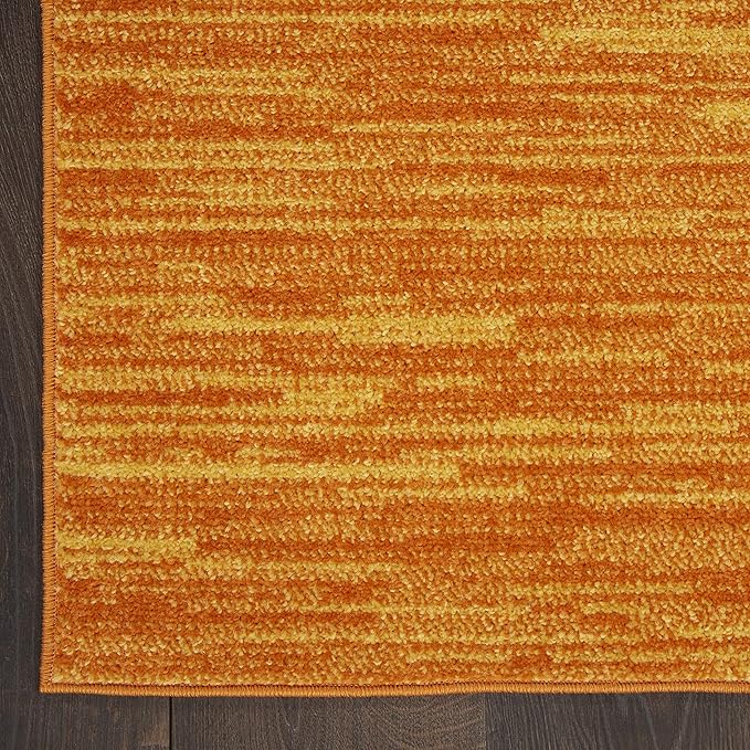 Nourison Home Nourison Essentials Sunburst 2'2" x 20' Area Rug - Easy Clean, Non Shedding, Bed Room, Living Room, Dining Room, Kitchen (20' Runner)