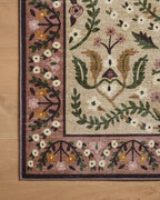 Loloi Rifle Paper Co. Canopy Collection CNP-03 Aubergine 5'-0" x 7'-6" Area Rug