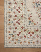 Loloi Rifle Paper Co. Laurel Collection LAU-02 Linen 3'-11" x 5'-7" Accent Rug