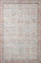 Loloi Rifle Paper Co. Maison Collection MAO-08 Cream 7'-6" x 9'-6", .19" Pile Height, Area Rug