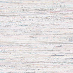 SAFAVIEH Rag Rug Collection Accent Rug - 2'6" x 4', Ivory & Multi, Handmade Boho Stripe Cotton, Ideal for High Traffic Areas in Entryway, Living Room, Bedroom (RAR121G)