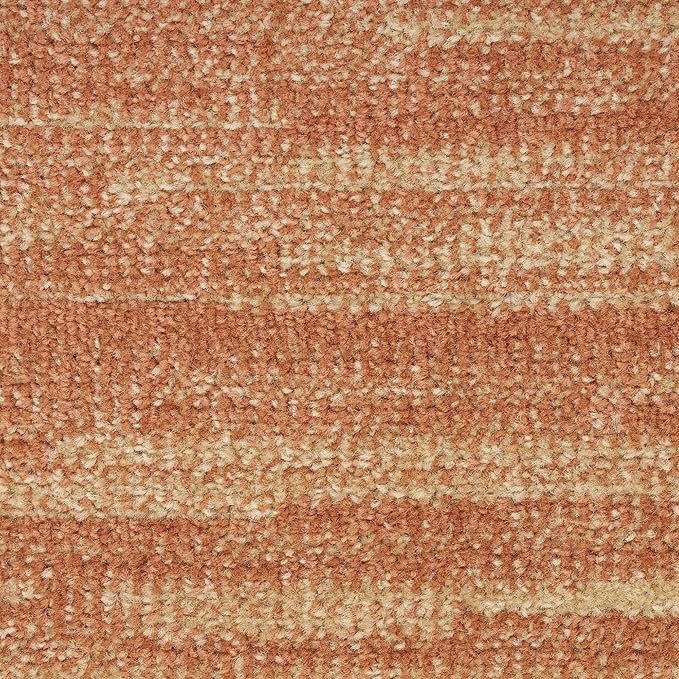 Nourison Home Nourison Essentials Rust 7' x 10' Area Rug - Easy Clean, Non Shedding, Bed Room, Living Room, Dining Room, Kitchen (7' x 10')