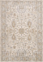 Loloi Teagan Collection TEA-03 Ivory/Sand 2'-8" x 13' Runner Rug, Large, Soft Neutral Rug, High-Traffic for Living Room, Bedroom, Home Office, Dining Area