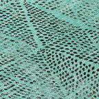 Addison Rugs Chantille ACN591 Teal 1'8" x 2'6" Indoor Outdoor Area Rug, Easy Clean, Machine Washable, Non Shedding, Bedroom, Living Room, Dining Room, Kitchen, Patio Rug