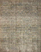 Loloi Amber Lewis Morgan Collection MOG-04 Sea/Sage 9'-6" x 13'-6" 38" Thick Area Rug feat. CloudPile, Neutral, Room Décor, Vintage Inspired, Livingroom, Bedroom, Dining Area