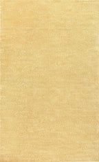 JONATHAN Y Haze Solid Low-Pile Mustard Indoor Area Rug 9x12, Coastal,Bohemian,Minimalist,Classic, Easy-Cleaning for Living Room,Bedroom,Kitchen,Pet Friendly,Non-Shedding (SEU100B-9)