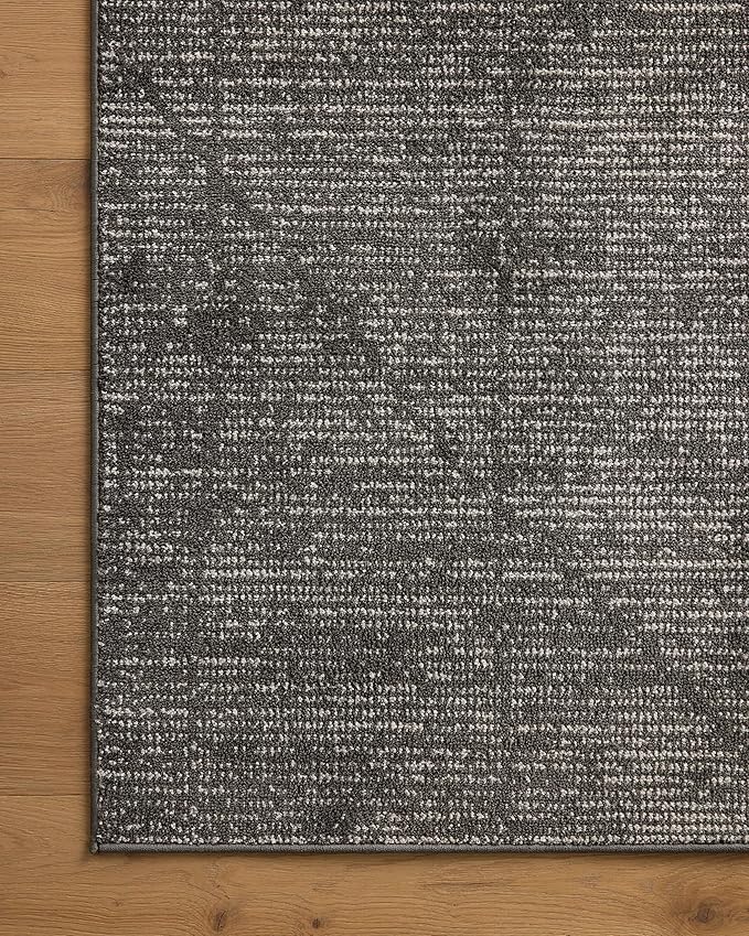 Loloi Kamala Collection KAM-06 Charcoal/Ivory 2'-7" x 10'-0" Runner Rug
