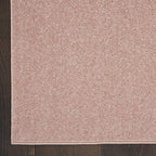 Nourison Home Nourison Essentials Pink 7' x Square Area Rug - Easy Clean, Non Shedding, Bed Room, Living Room, Dining Room, Kitchen (7' x Square)