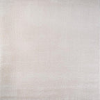 Eyely UES100D-7SQ Supersoft Haze Solid Low-Pile Indoor Area Rug, Coastal, Bohemian, Minimalist, Classic, Casual for Bedroom,Kitchen,Living Room,Non Shedding,Easy-Washing, Ivory, 7' Square