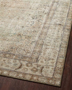 Loloi Margot Collection MAT-01 Antique/Sage 2'-6" x 11'-6" Runner Rug feat. CloudPile, No-Shed Easy Clean Large Patterned Area Rug for Living Room, Bedroom, Dining Area