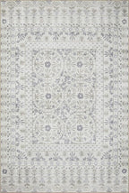 Loloi Rifle Paper Co. Maison Collection MAO-03 Rosette Ivory 3'-9" x 5'-6", .19" Pile Height, Accent Rug