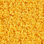 Unique Loom Solid Shag Collection Area Rug (7' 10" x 10' Oval, Tuscan Sun Yellow)