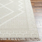 Mark&Day Wool Rugs, 4x6 Nishnabotny Cottage Medium Beige Area Rug, Beige Carpet for Living Room, Bedroom or Kitchen (3'6" x 5'6")