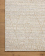 Loloi Kamala Collection KAM-03 Natural/Mist 11'-2" x 15'-7" Area Rug