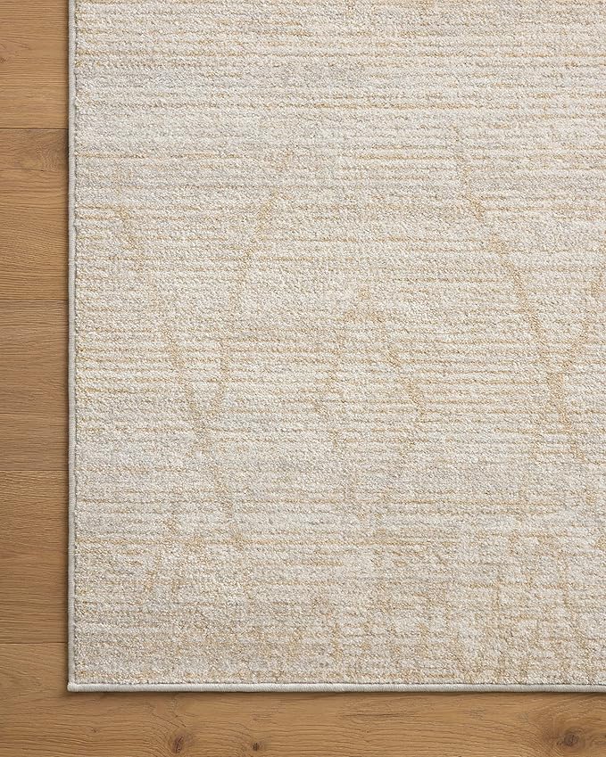 Loloi Kamala Collection KAM-03 Natural/Mist 4'-0" x 6'-0" Accent Rug